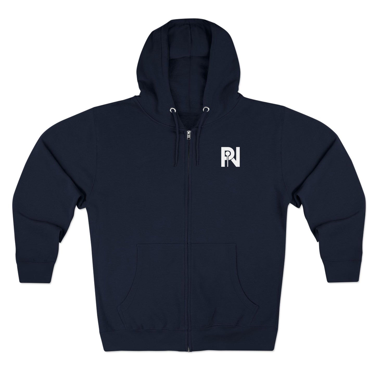 Unisex Zip Hoodie (PIN Logo) V2