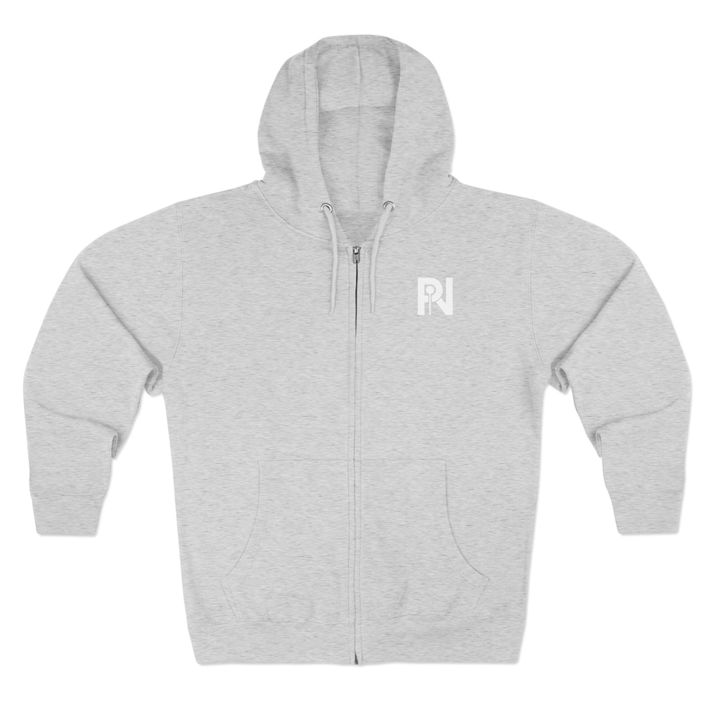 Unisex Zip Hoodie (PIN Logo) V2