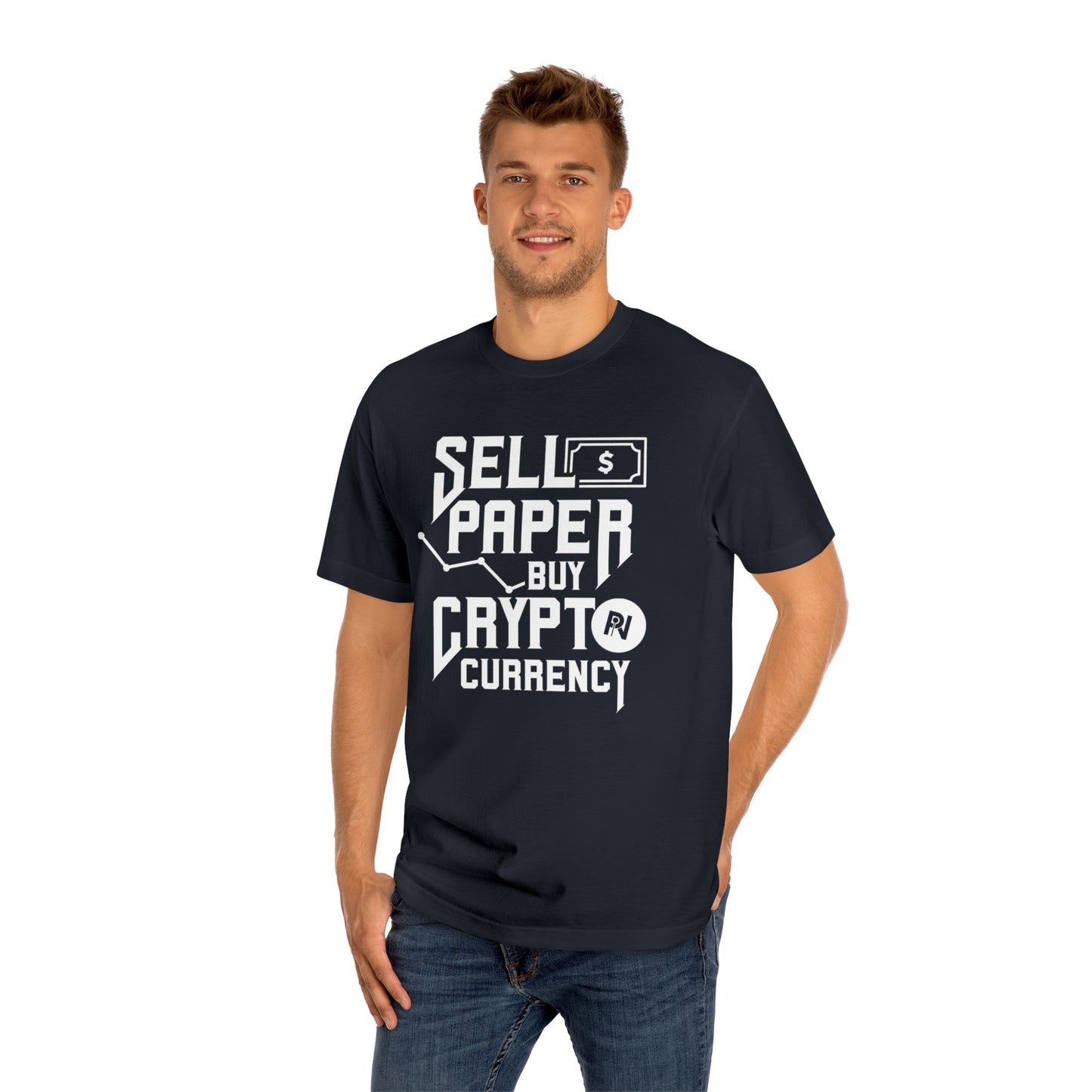 Unisex Classic Tee (Sell Paper, Buy Crypto)