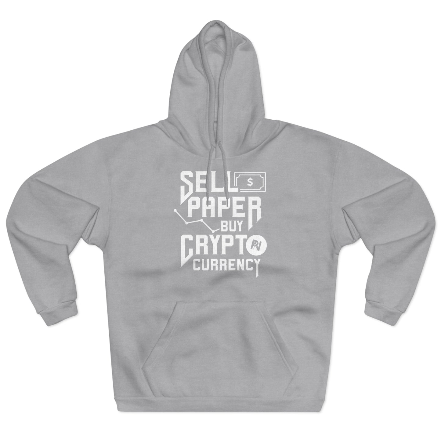 Unisex Pullover Hoodie (Sell Papaer, Buy Crypto)