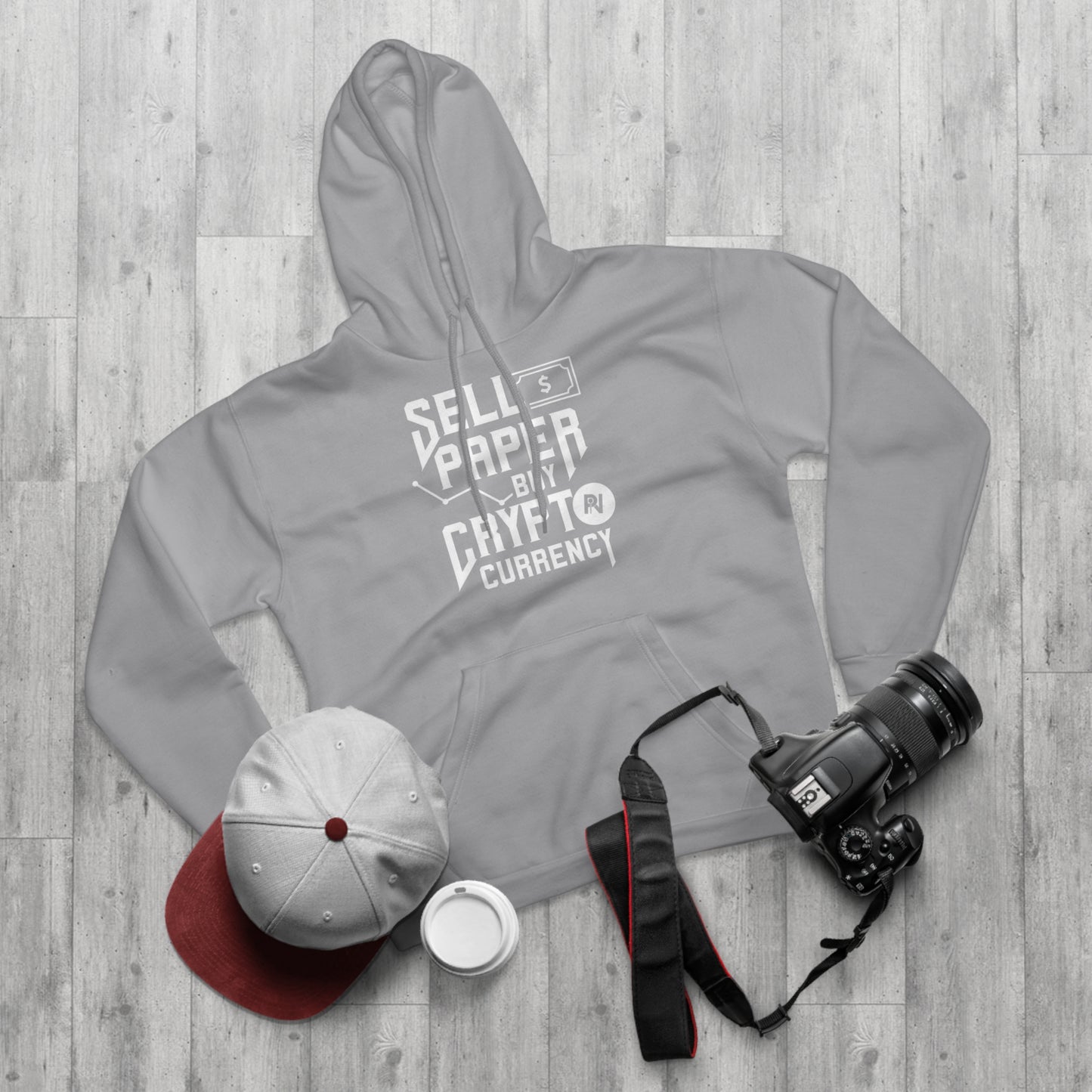 Unisex Pullover Hoodie (Sell Papaer, Buy Crypto)