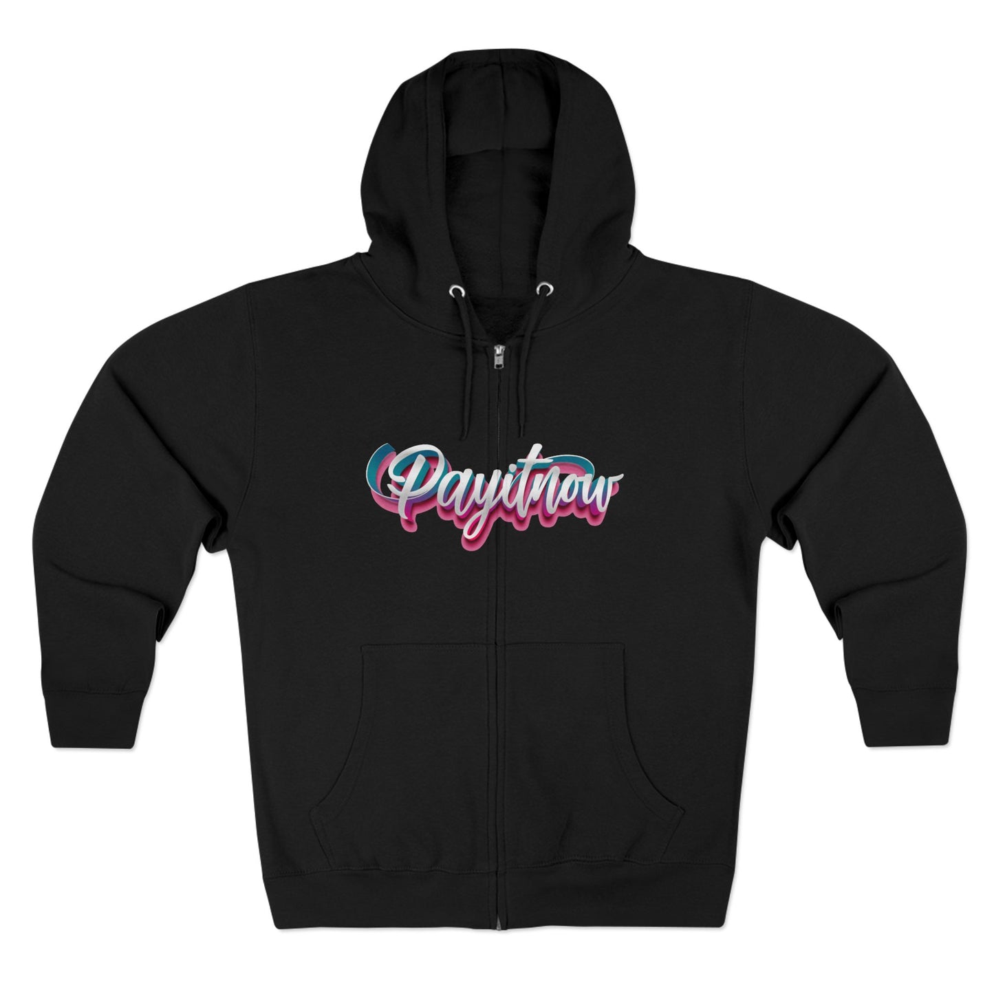 Unisex Zip Hoodie (Pay It Now Spray) V2