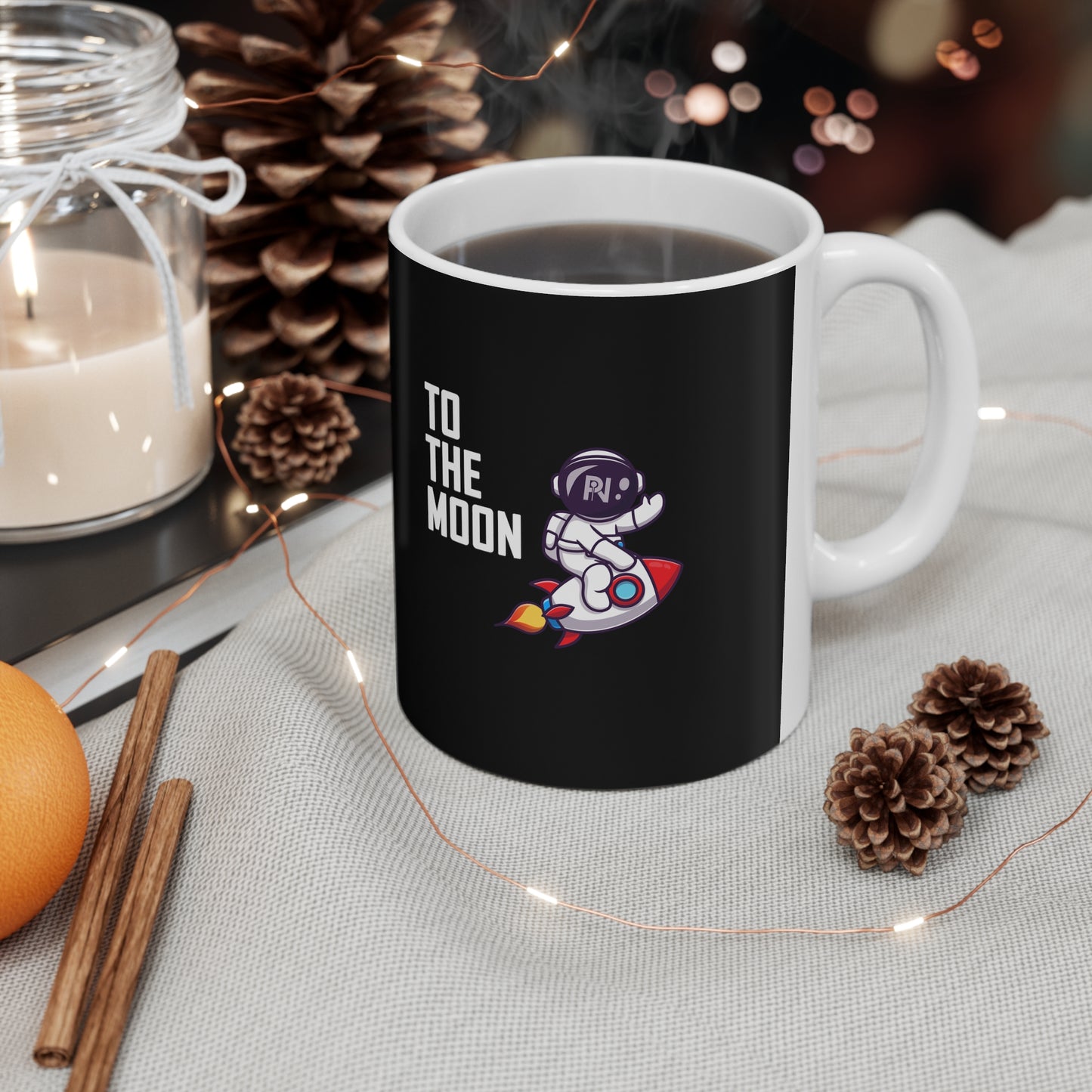 Ceramic Mug 11oz (To the moon)