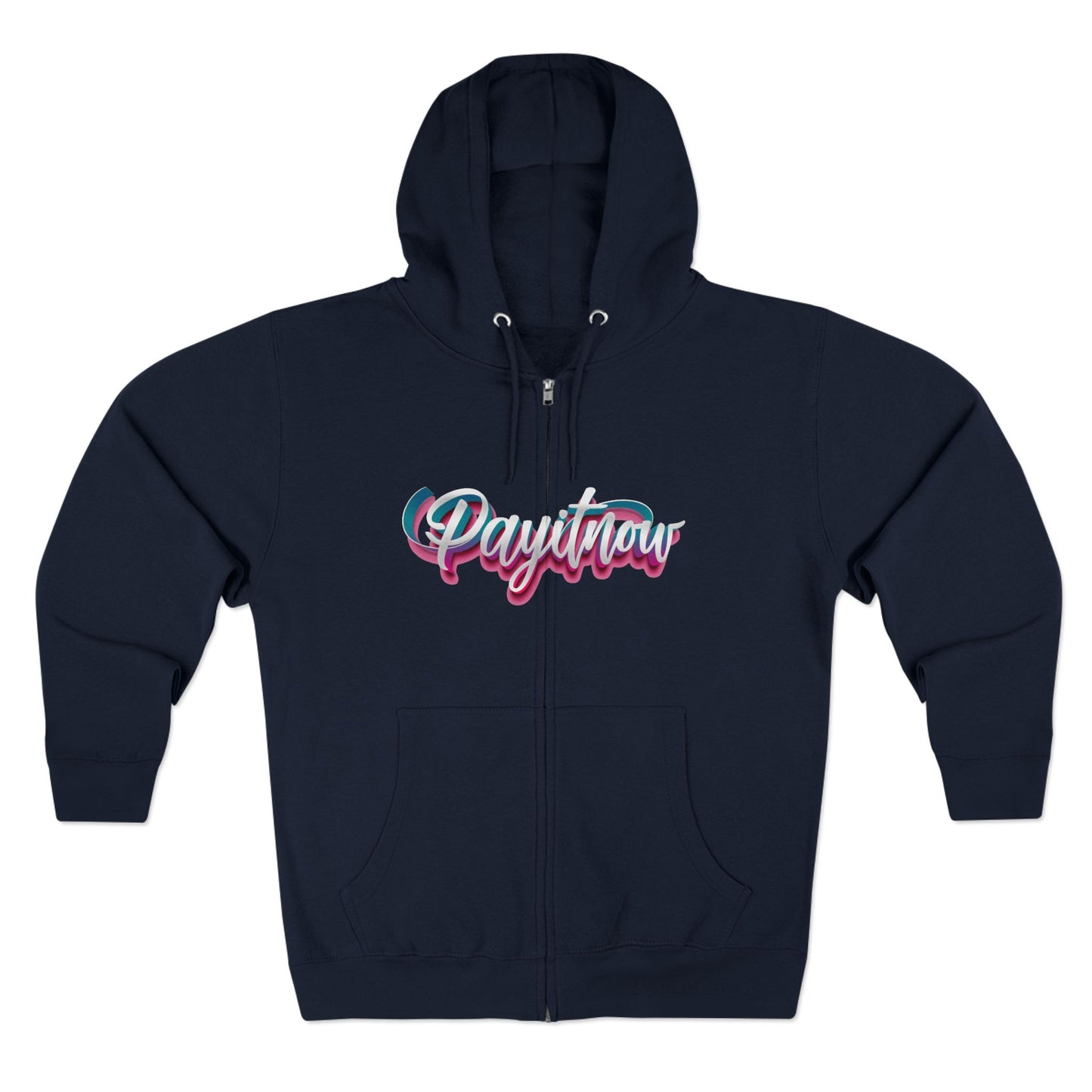 Unisex Zip Hoodie (Pay It Now Spray) V2