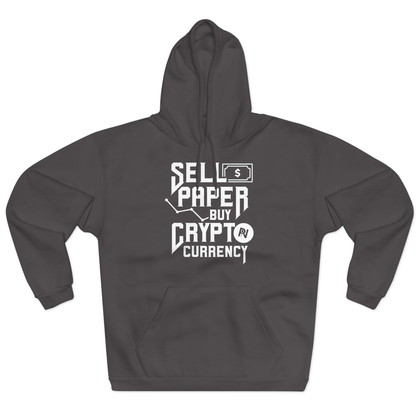 Unisex Pullover Hoodie (Sell Papaer, Buy Crypto)