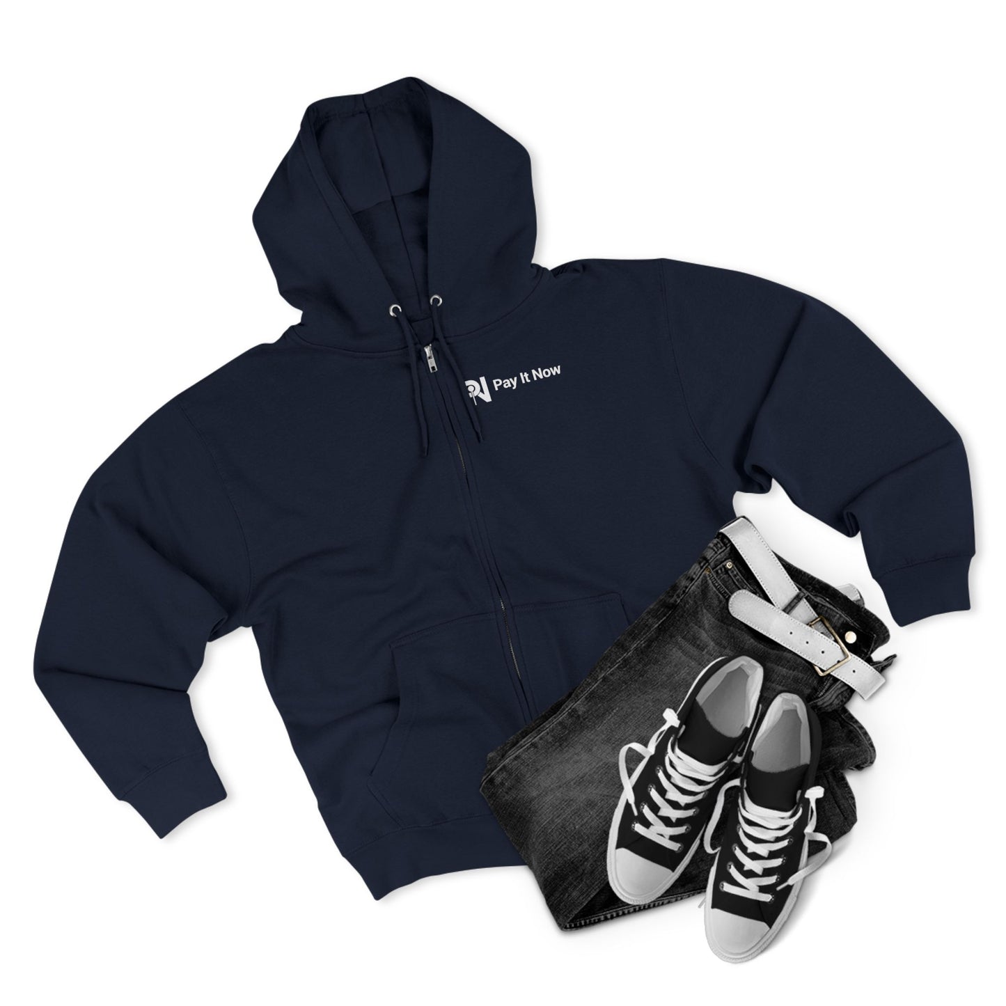 Unisex Zip Hoodie (Pay It Now Logo) V2
