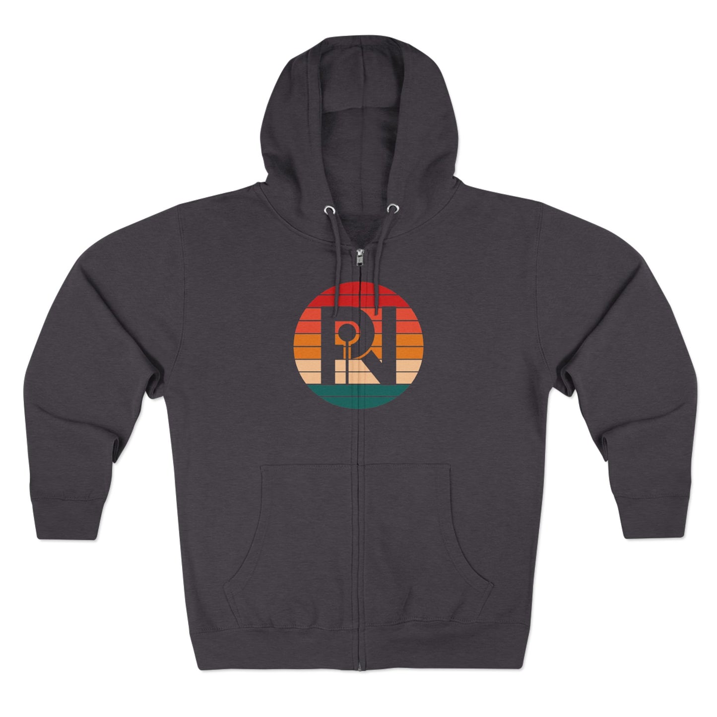 Unisex Zip Hoodie (PIN Sunset) V2
