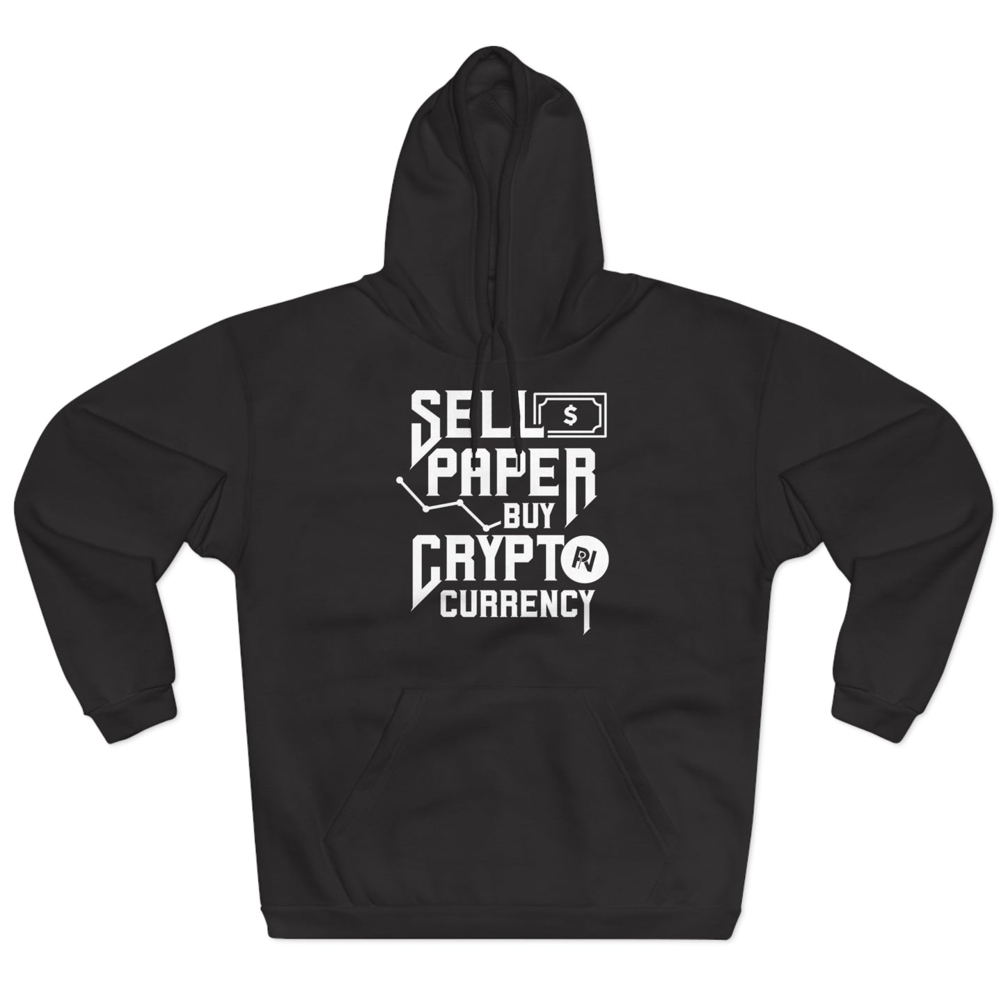 Unisex Pullover Hoodie (Sell Papaer, Buy Crypto)