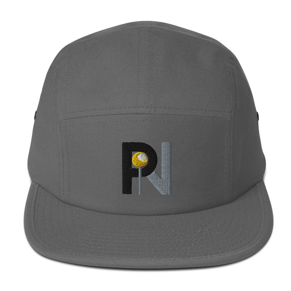 Unisex classic logo five panel cap