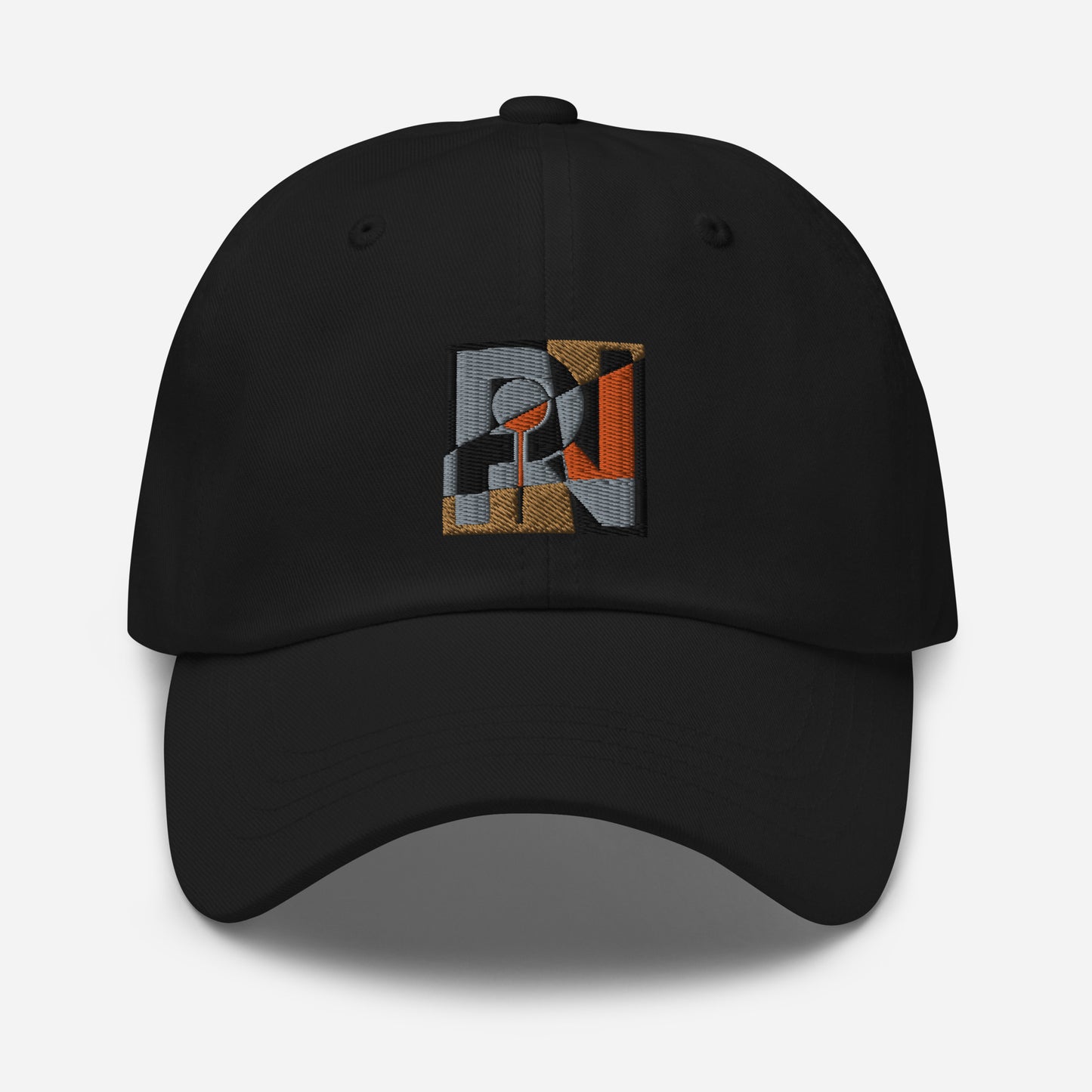 Unisex abstract logo dad cap