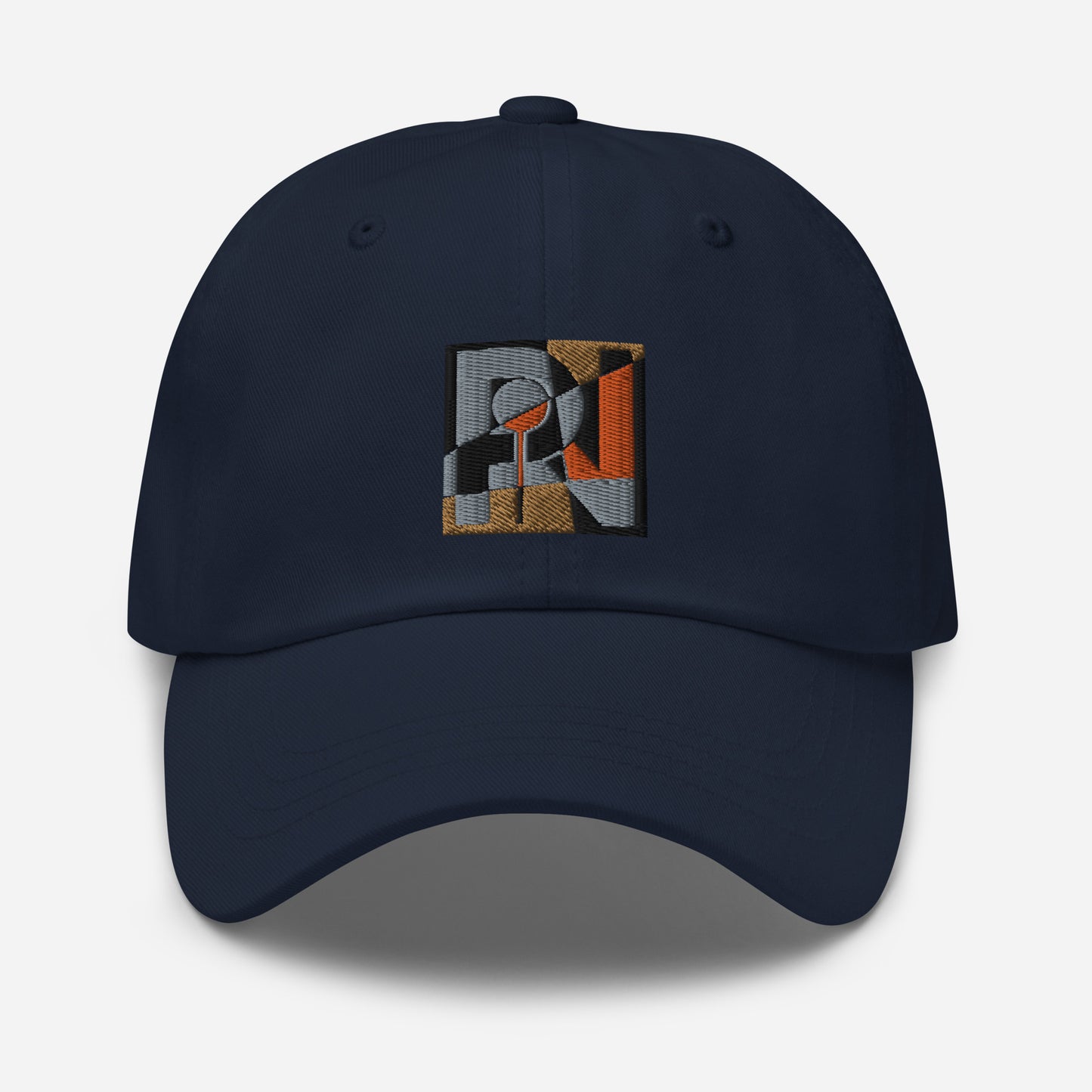 Unisex abstract logo dad cap