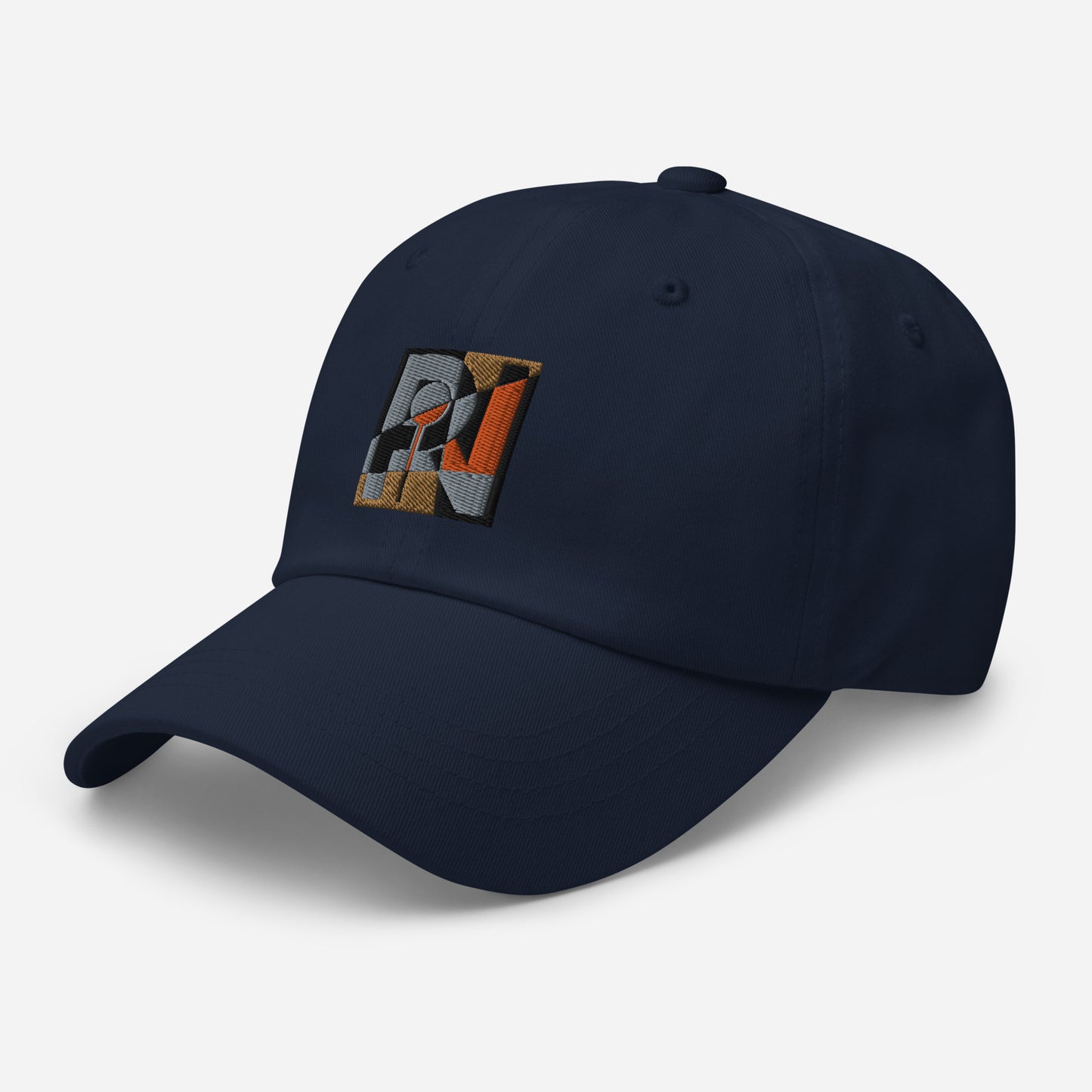 Unisex abstract logo dad cap
