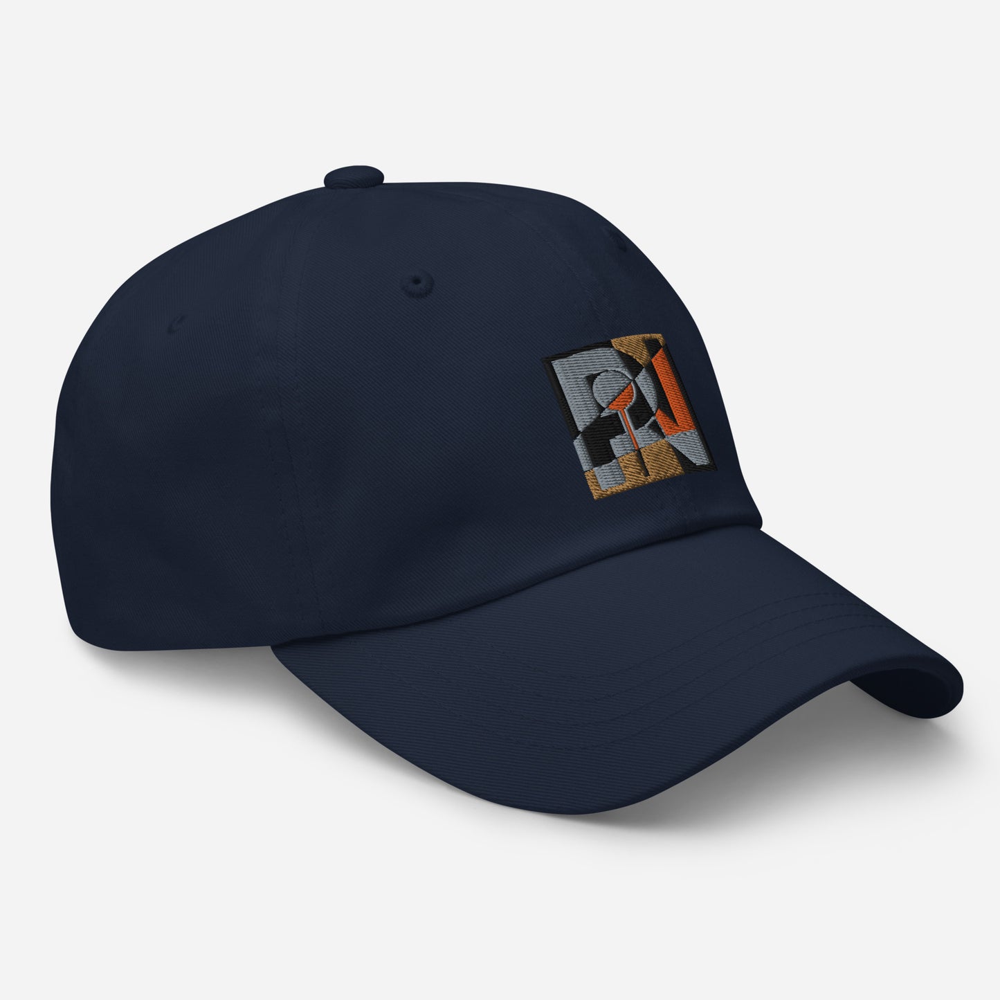 Unisex abstract logo dad cap