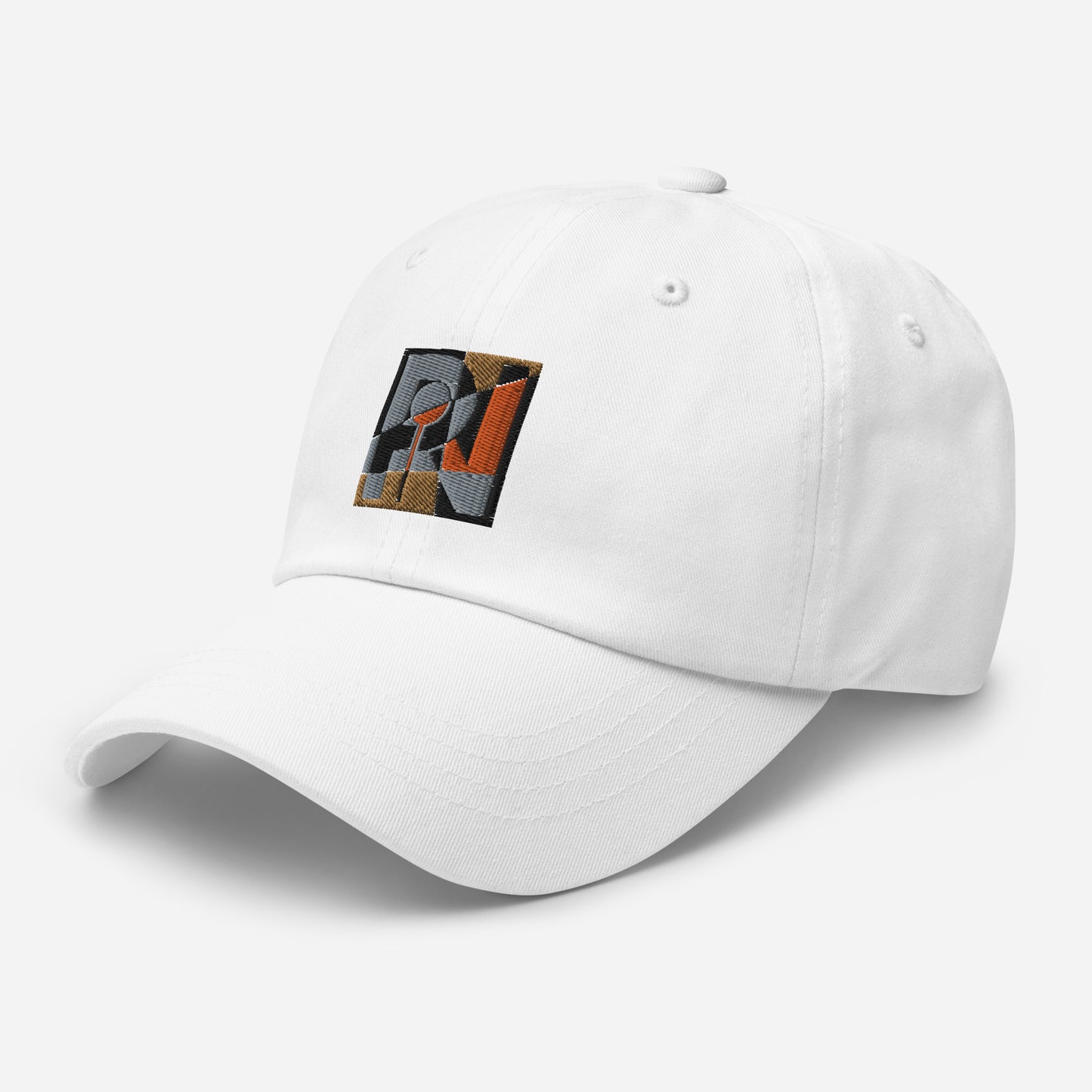 Unisex abstract logo dad cap