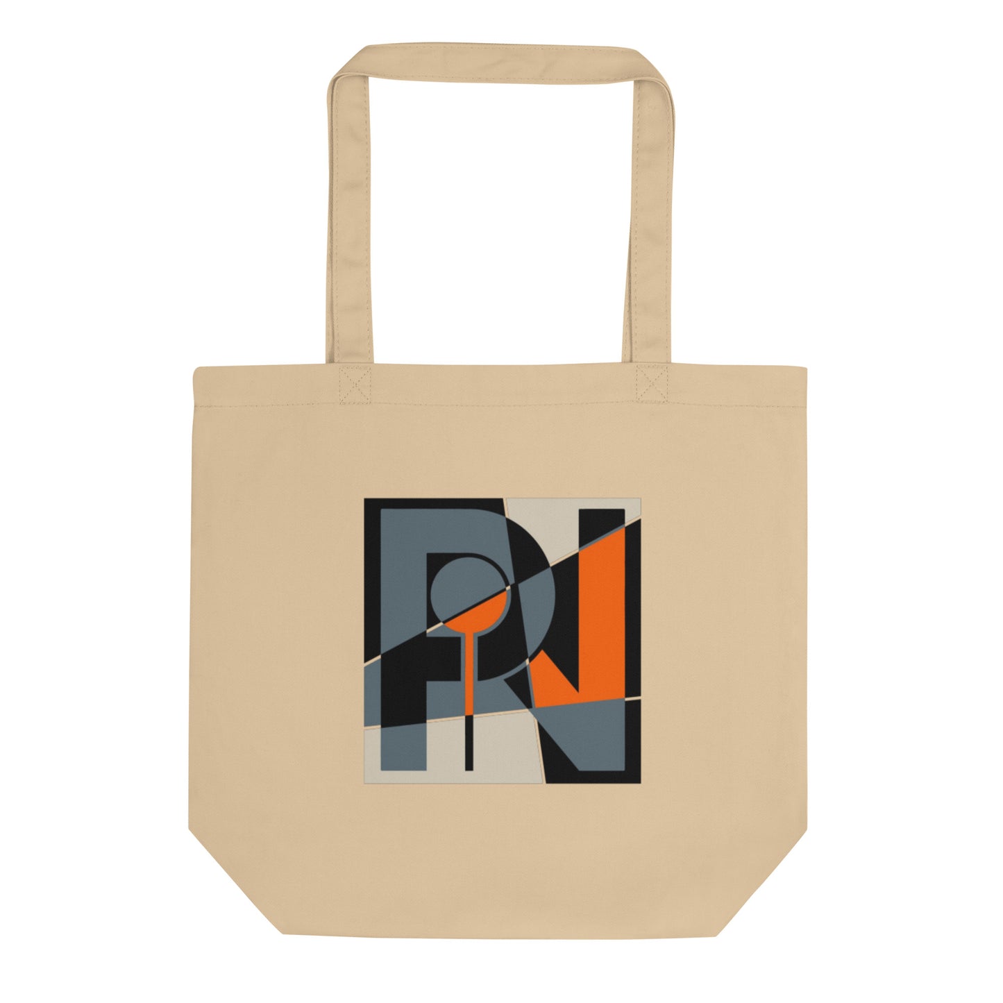 Abstract logo tote bag