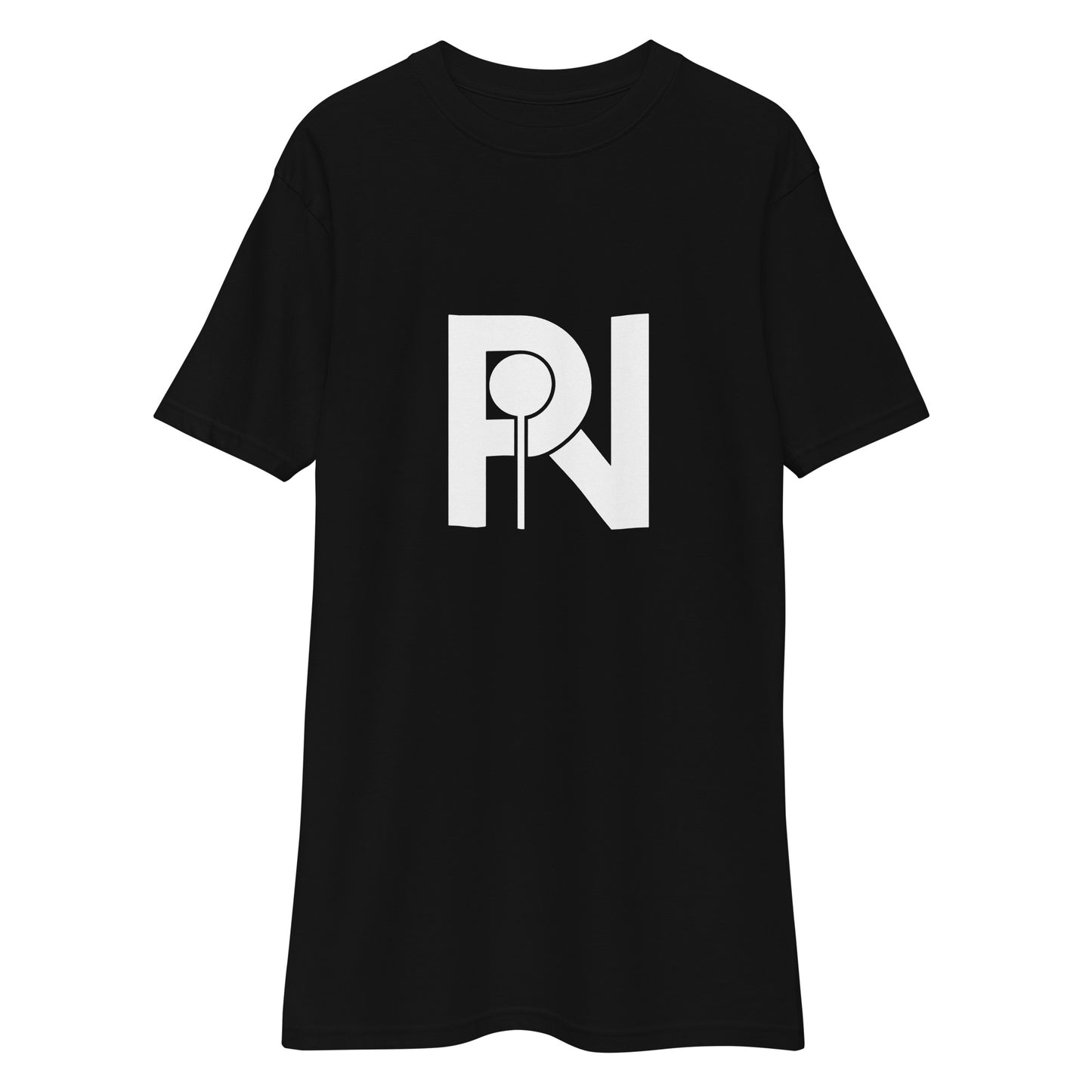 Men's graphic simple logo heavyweight t-shirt