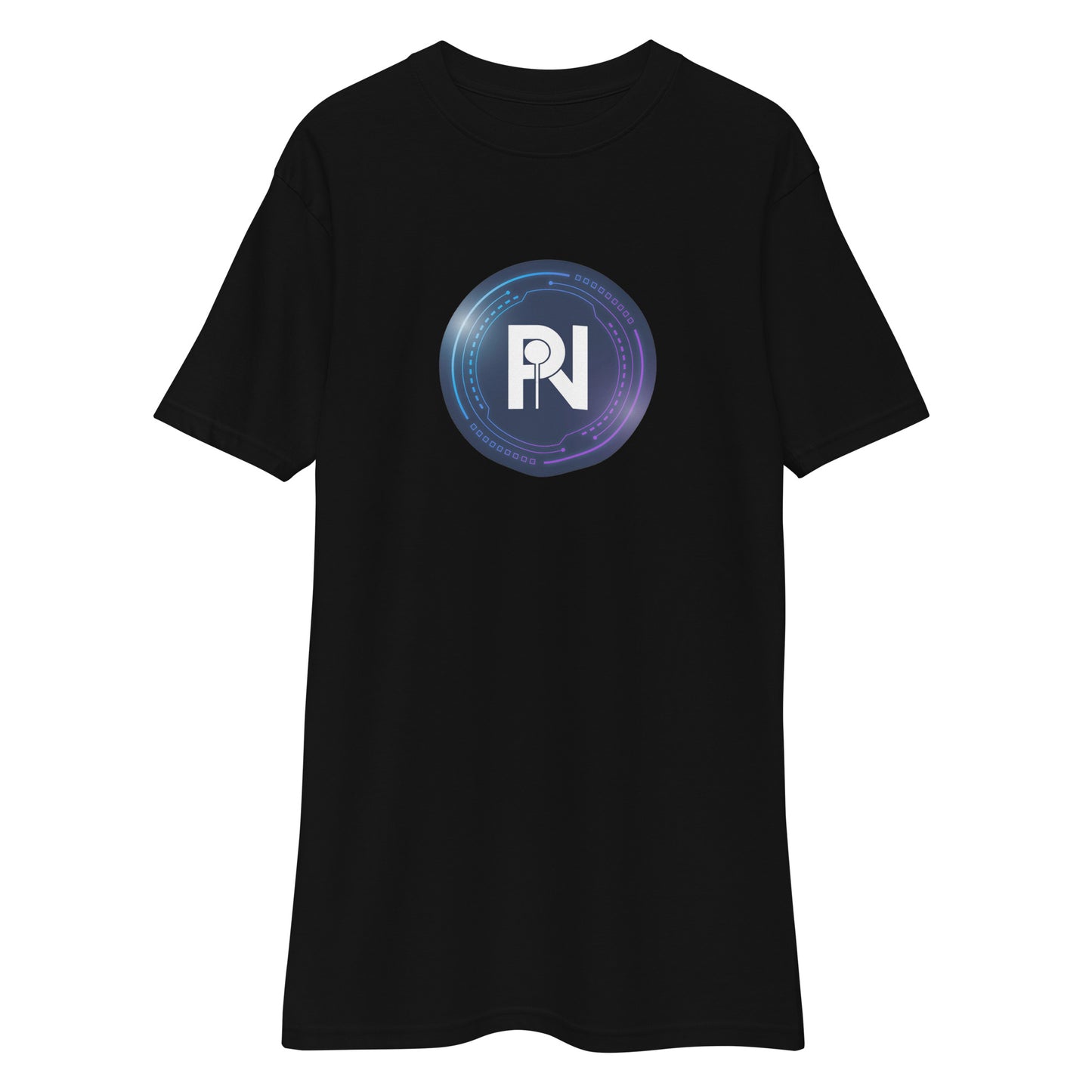 Men's graphic company logo heavyweight t-shirt