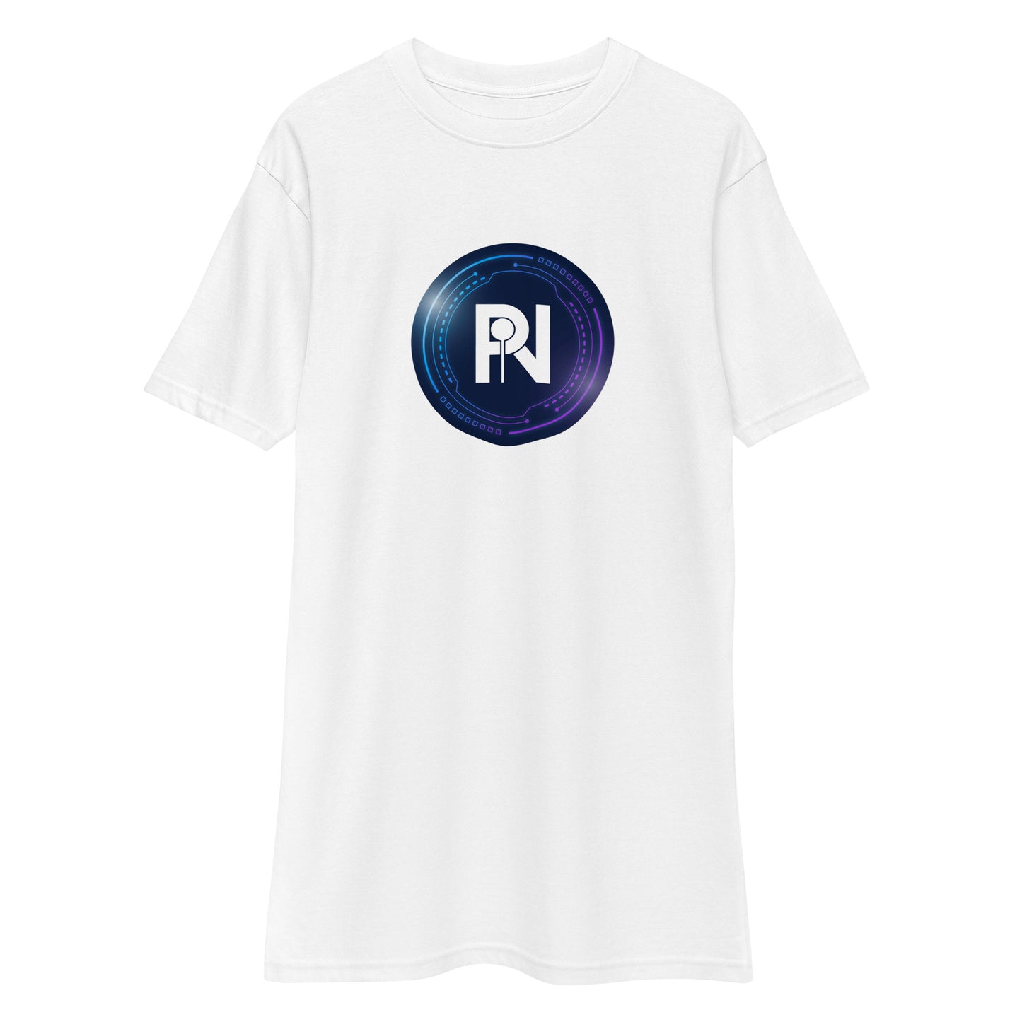 Men's graphic company logo heavyweight t-shirt