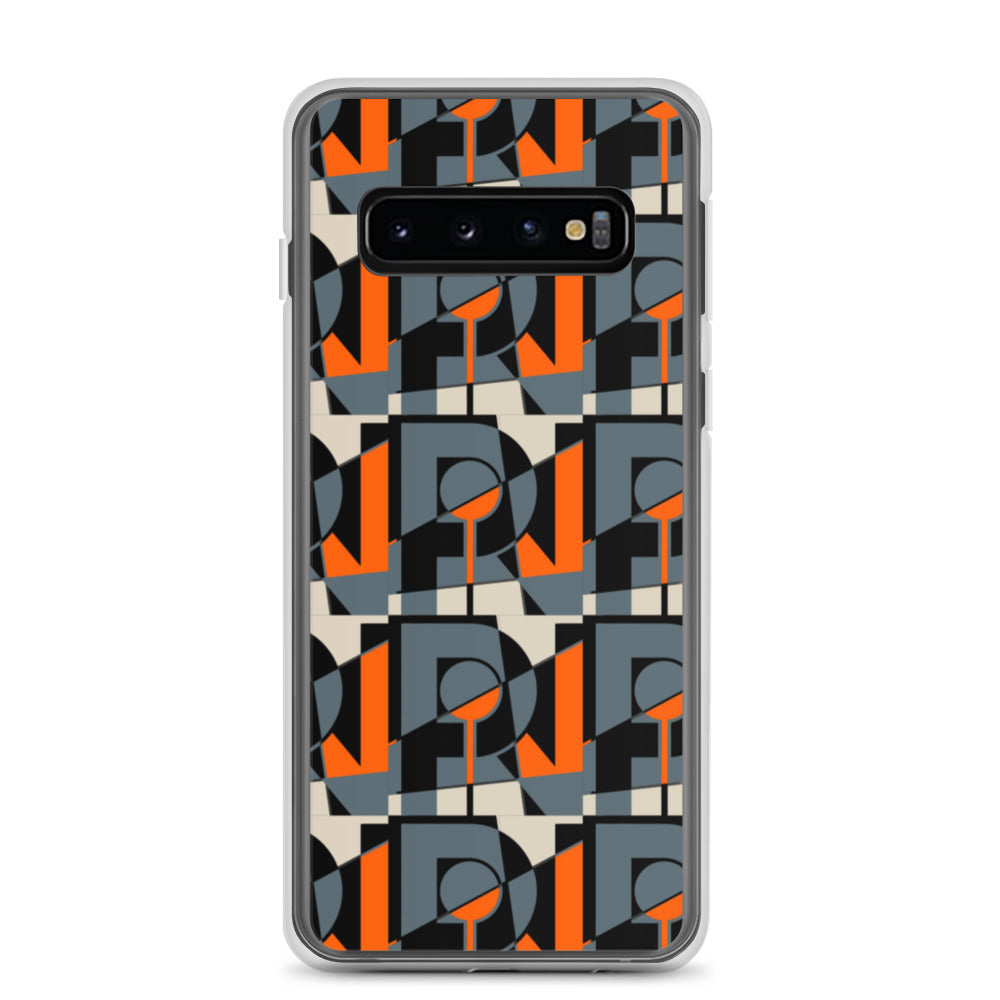 Abstract logo Samsung case