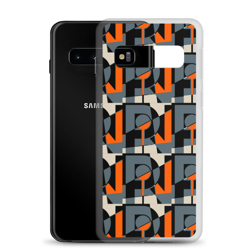 Abstract logo Samsung case