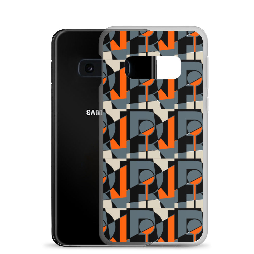 Abstract logo Samsung case