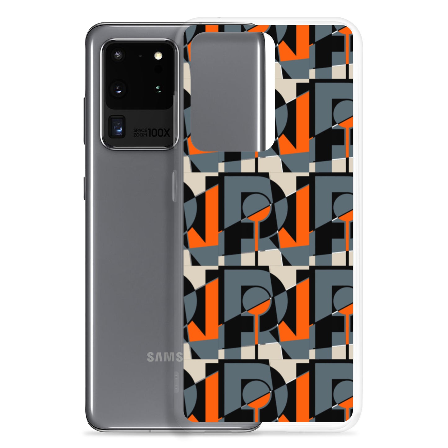 Abstract logo Samsung case
