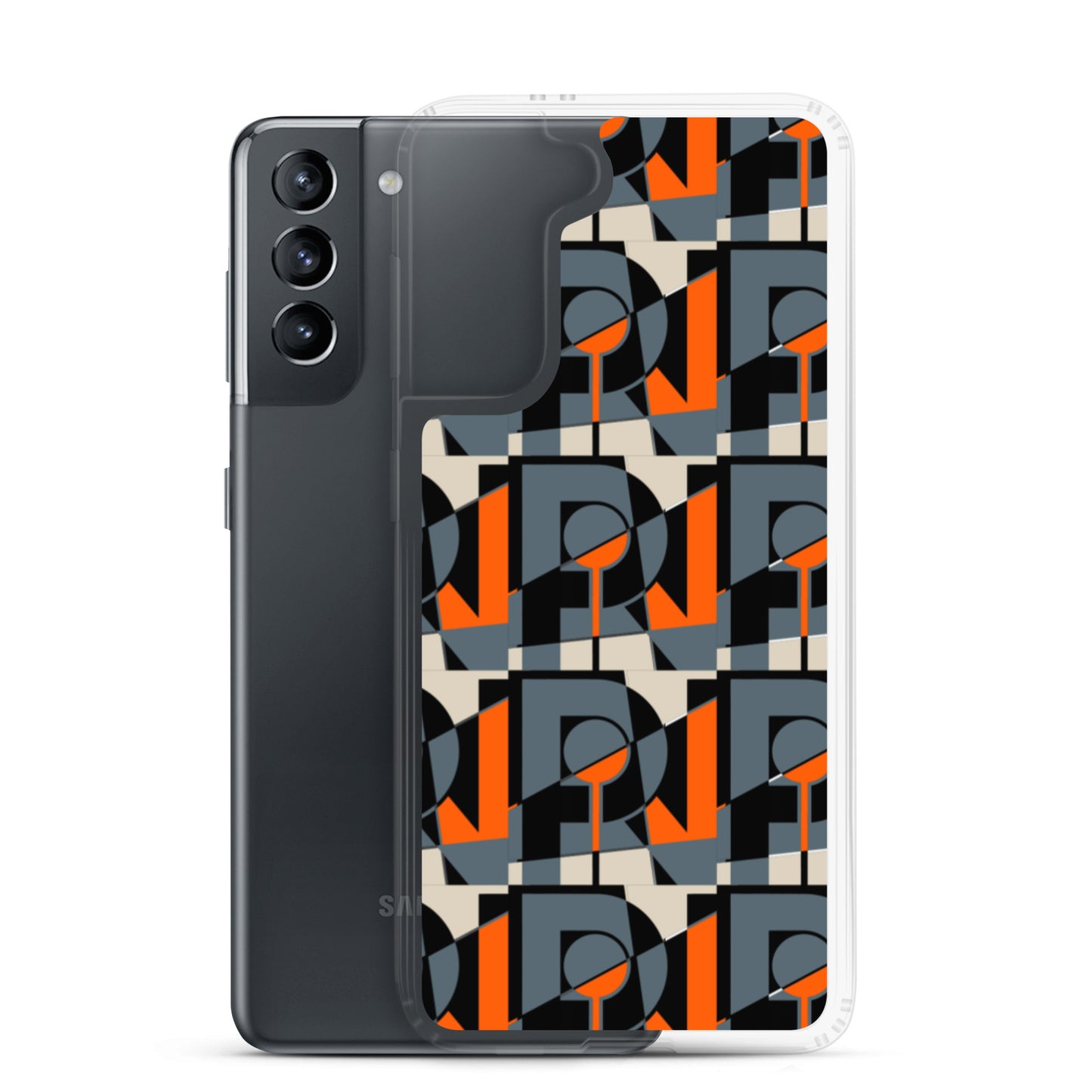 Abstract logo Samsung case