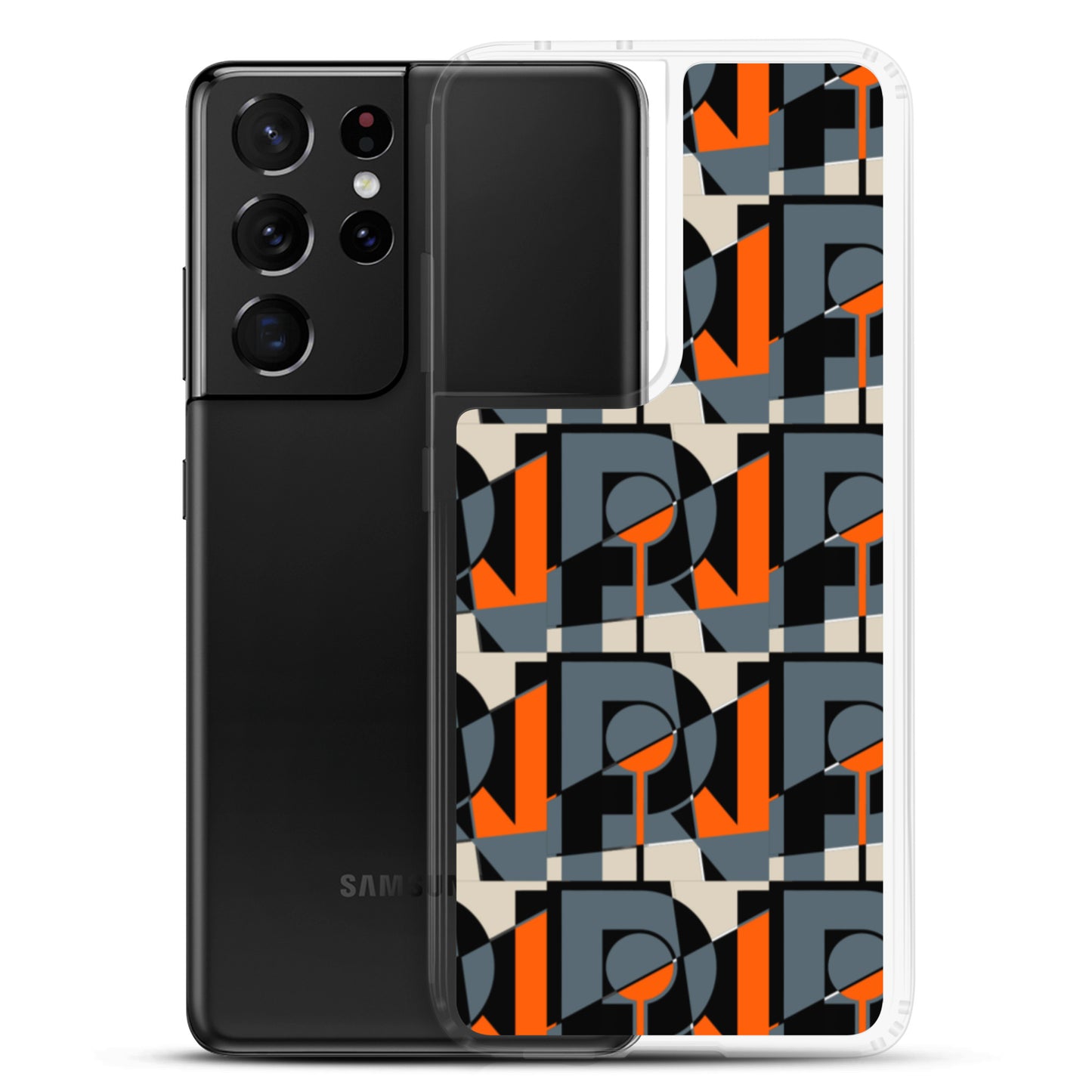 Abstract logo Samsung case