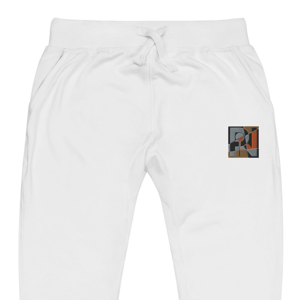 Unisex abstract logo sweatpants