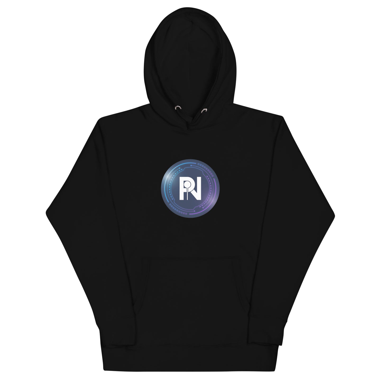 Unisex graphic company logo hoodie