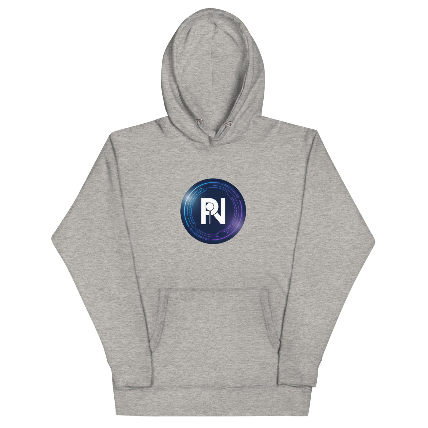 Unisex graphic company logo hoodie