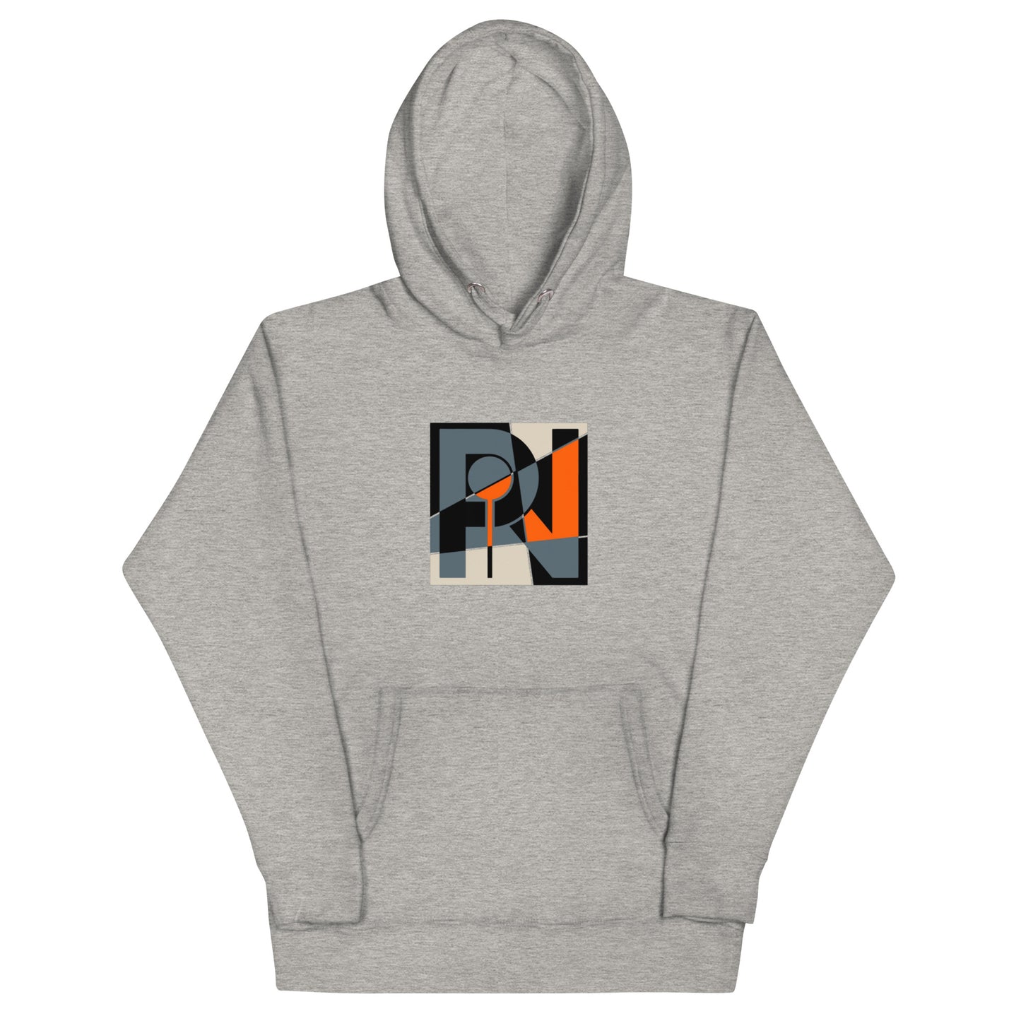 Unisex graphic abstract logo hoodie
