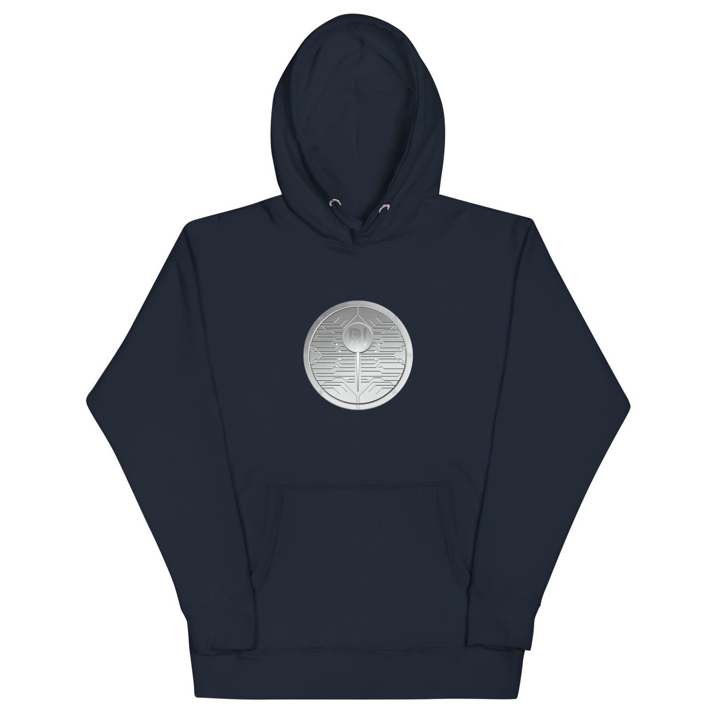 Unisex graphic PIN token hoodie