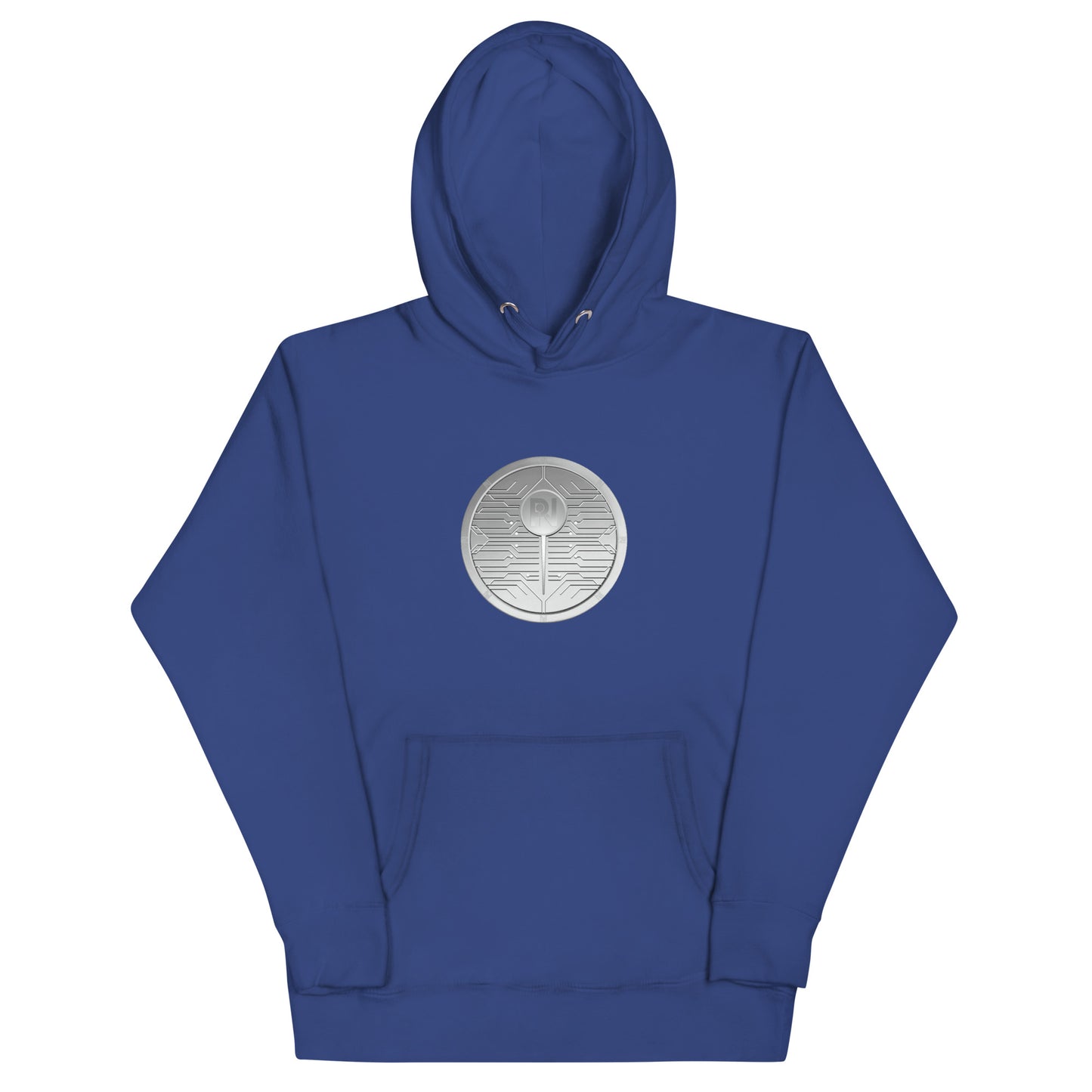 Unisex graphic PIN token hoodie
