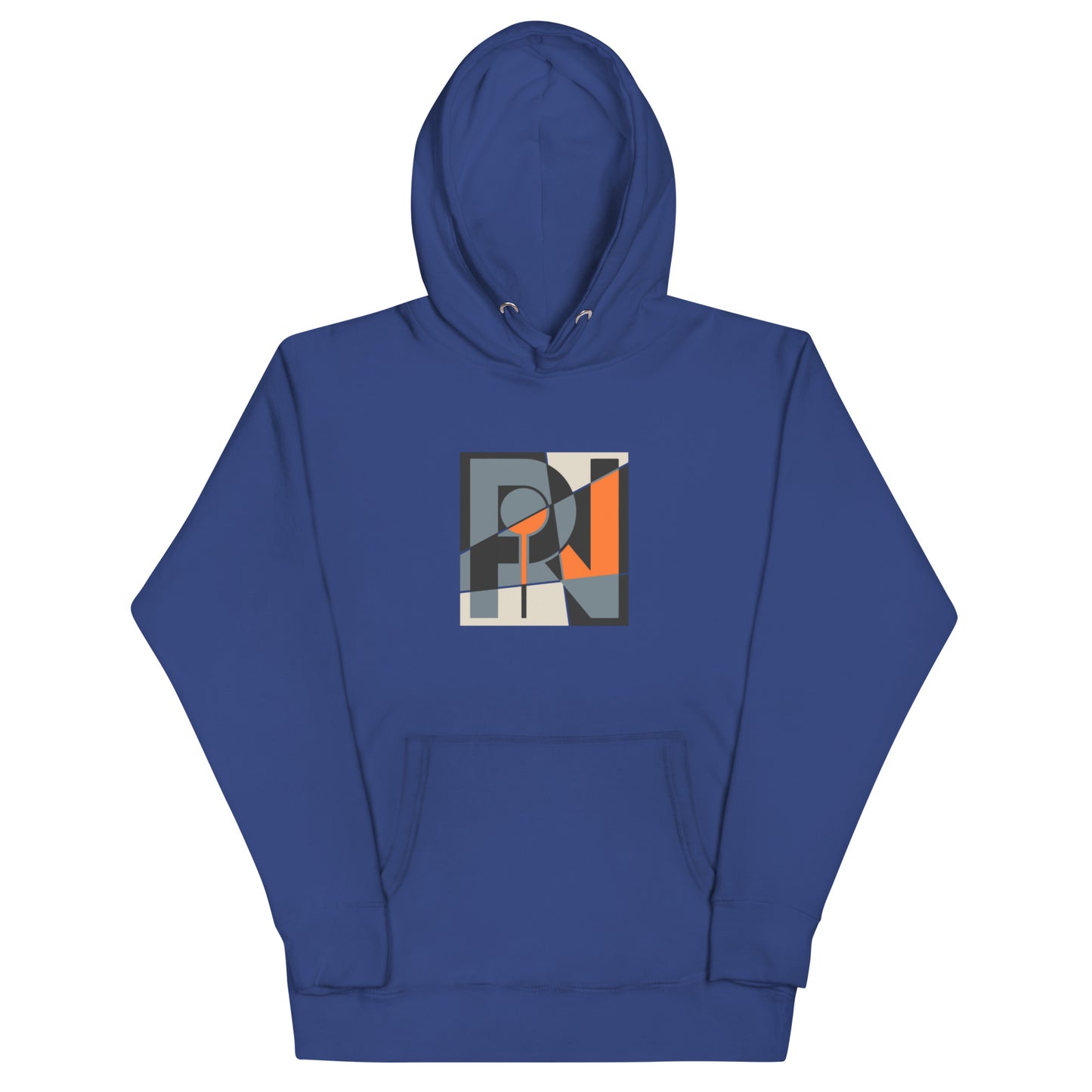 Unisex graphic abstract logo hoodie