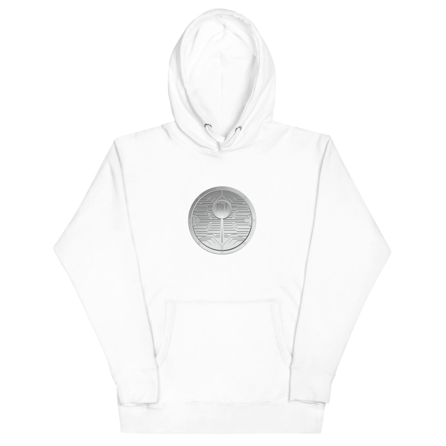Unisex graphic PIN token hoodie