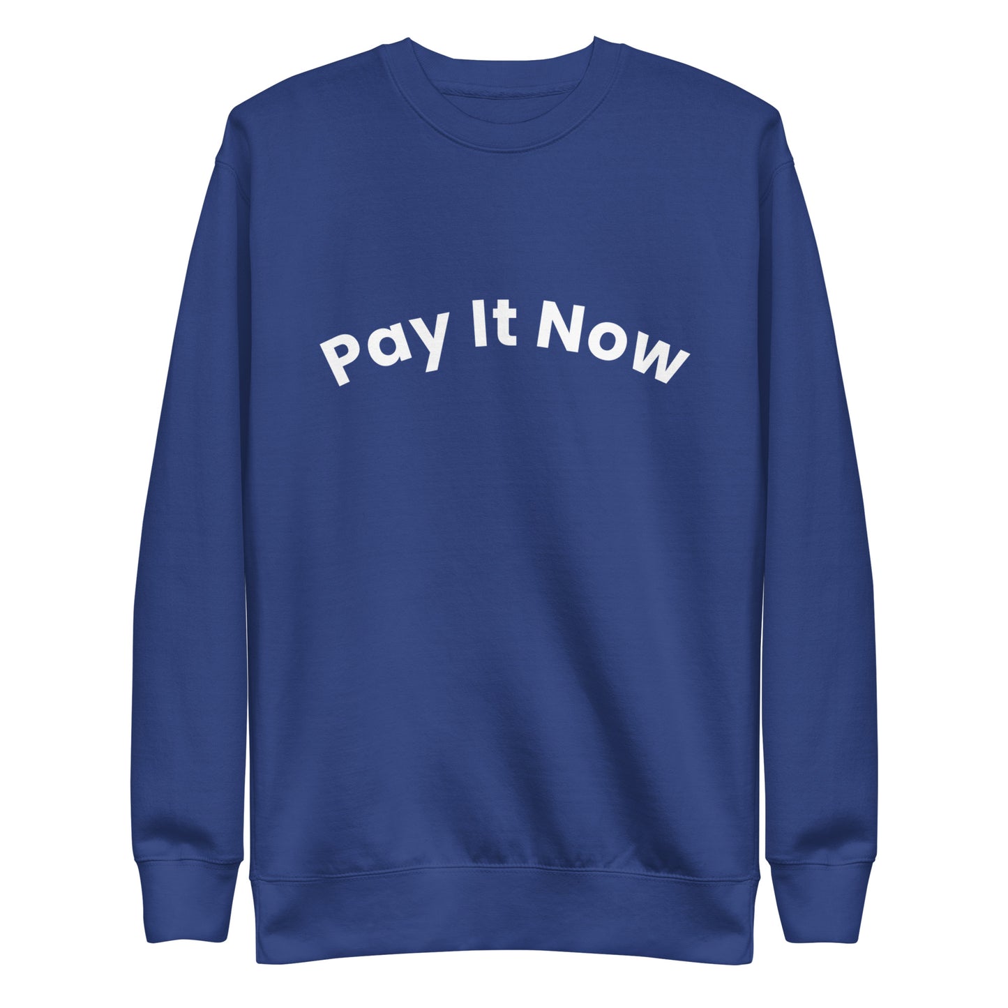 Unisex Pay It Now sweatshirt