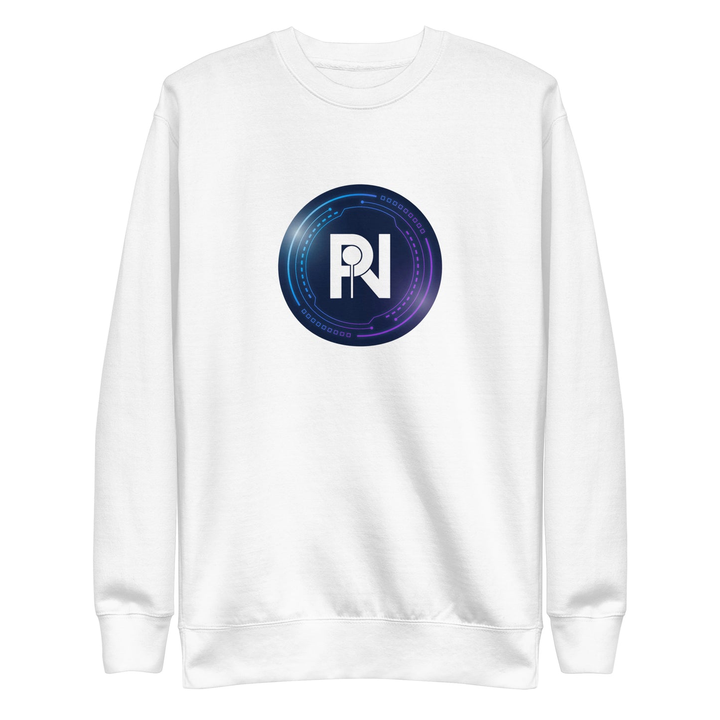Unisex graphic company logo sweatshirt