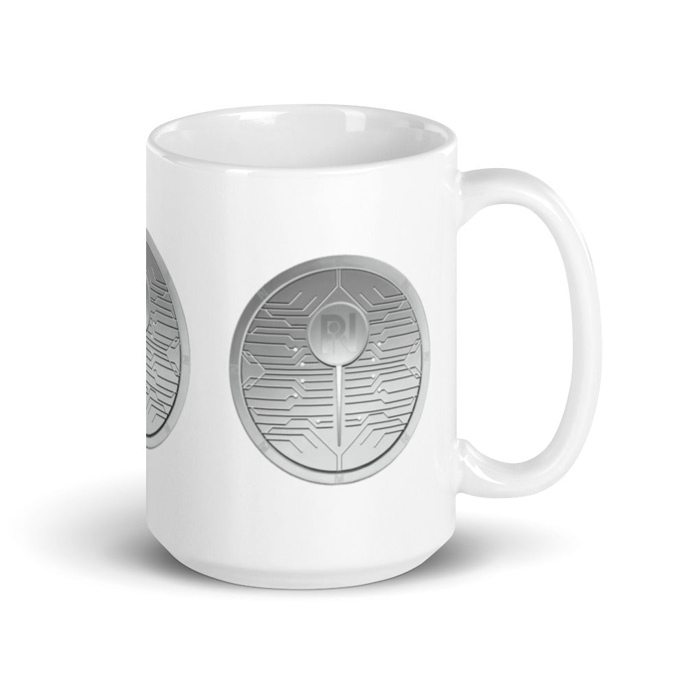 Glossy PIN token mug
