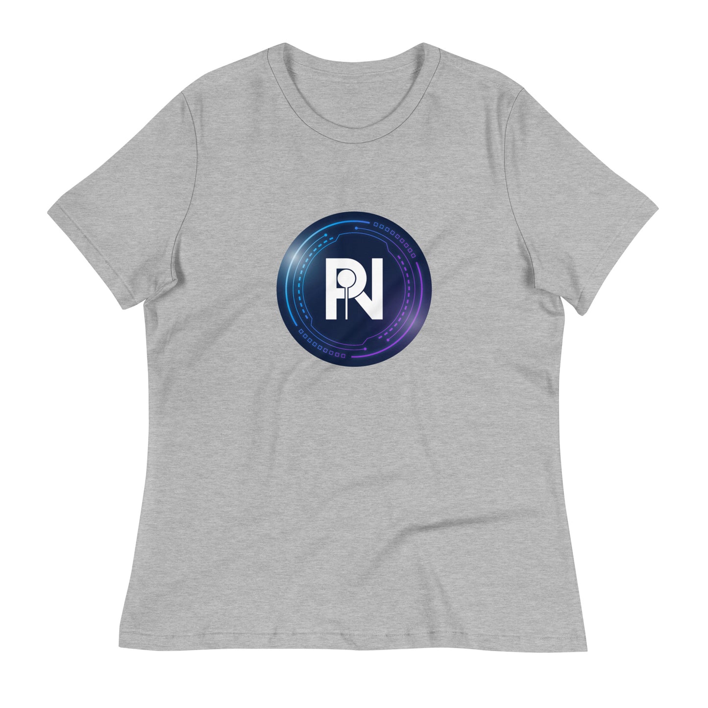 Women's graphic company logo relaxed t-shirt