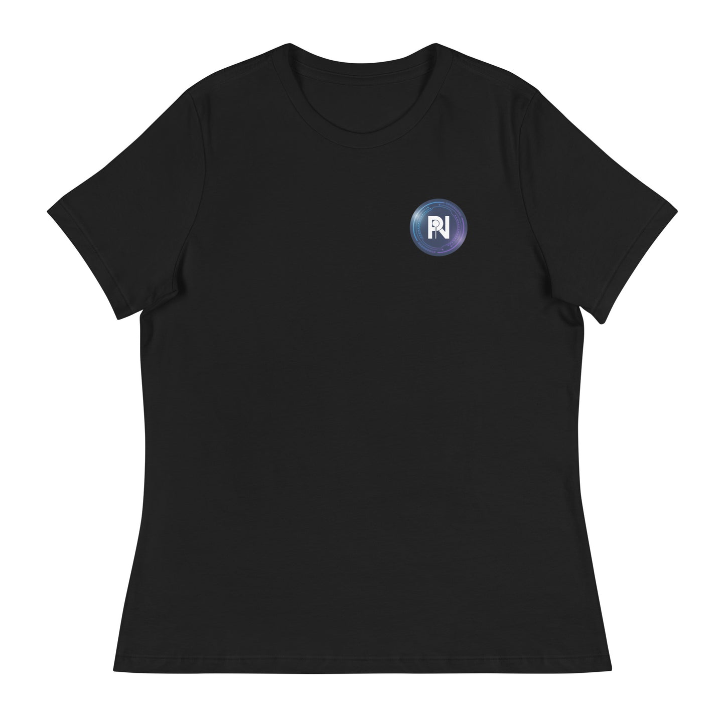 Women's company logo relaxed t-shirt