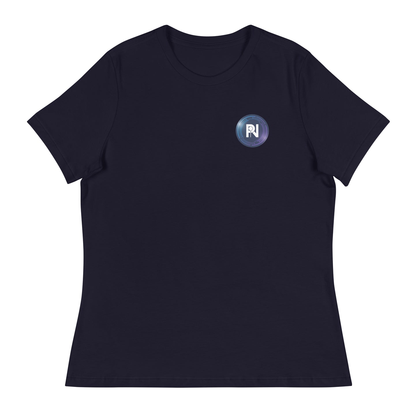 Women's company logo relaxed t-shirt
