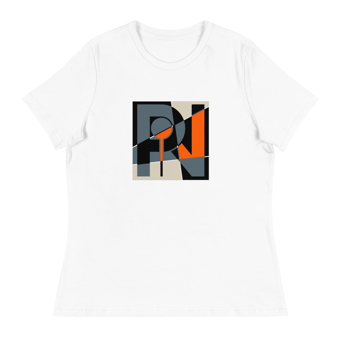 Women's abstract logo relaxed t-shirt