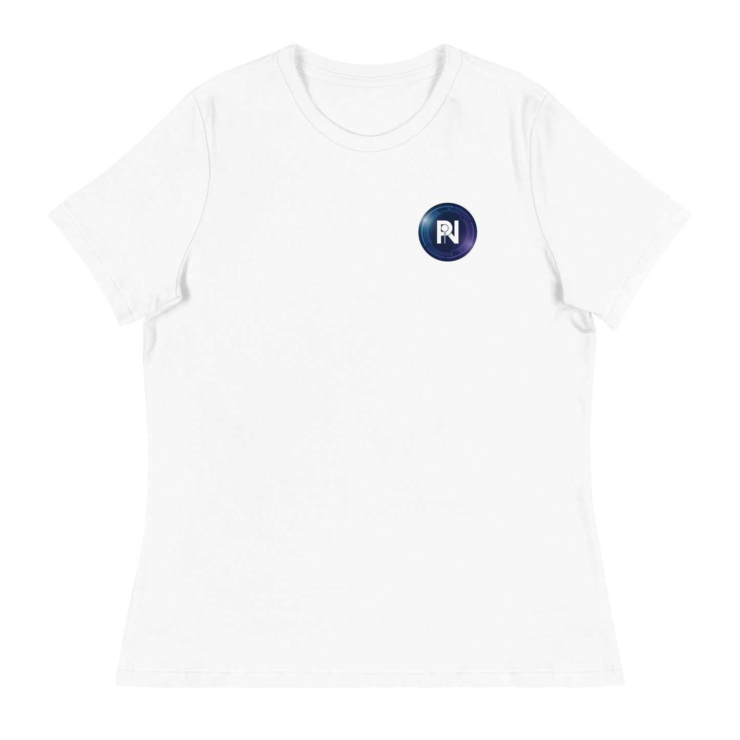 Women's company logo relaxed t-shirt