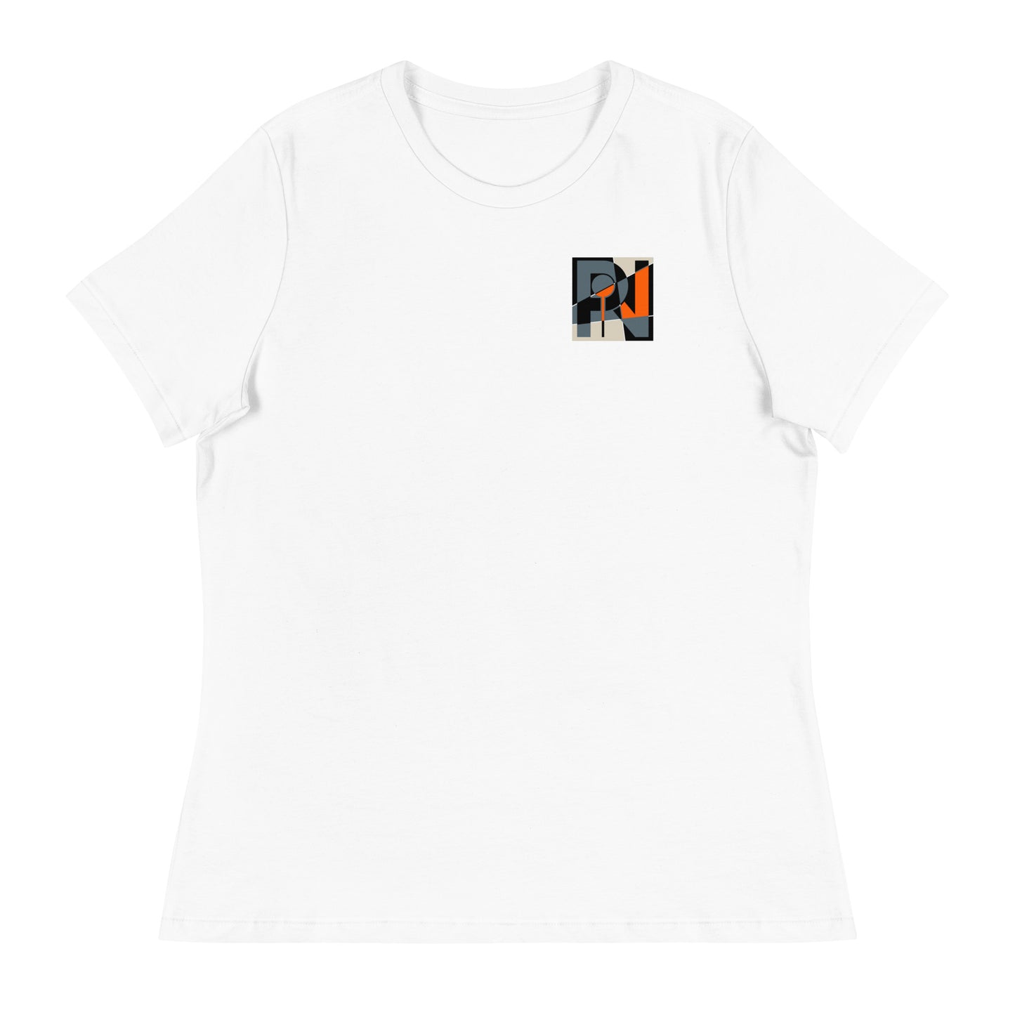 Women's abstract logo relaxed t-shirt