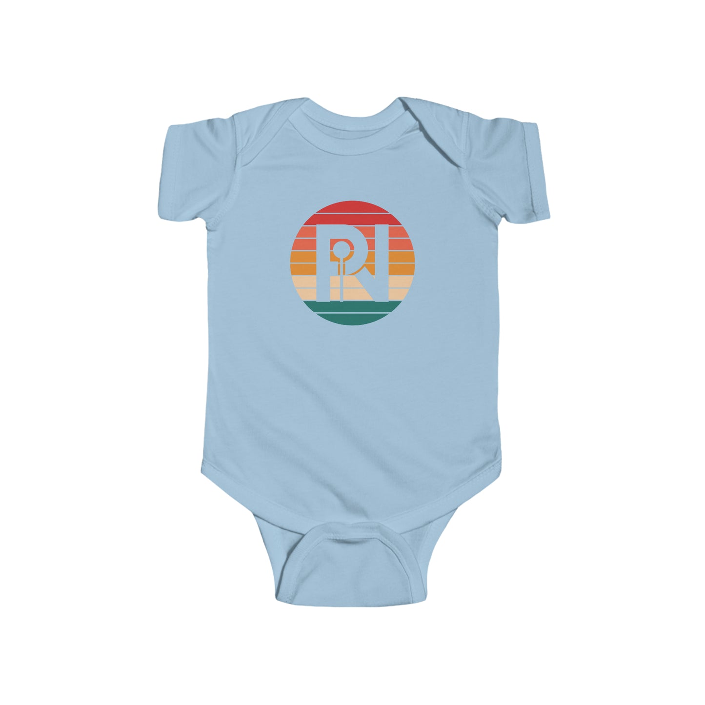 Infant Fine Jersey Bodysuit (Sunset)