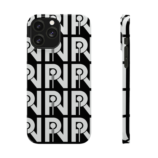 Slim Iphone Phone Case (PIN Logo Black)