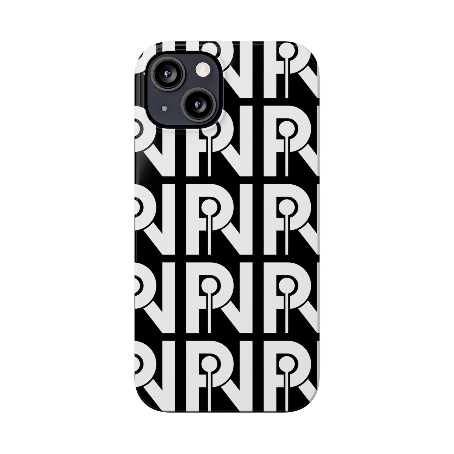 Slim Iphone Phone Case (PIN Logo Black)