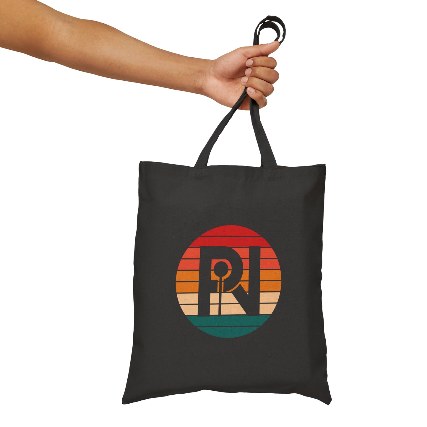 Cotton Canvas Tote Bag (PIN Sunset)