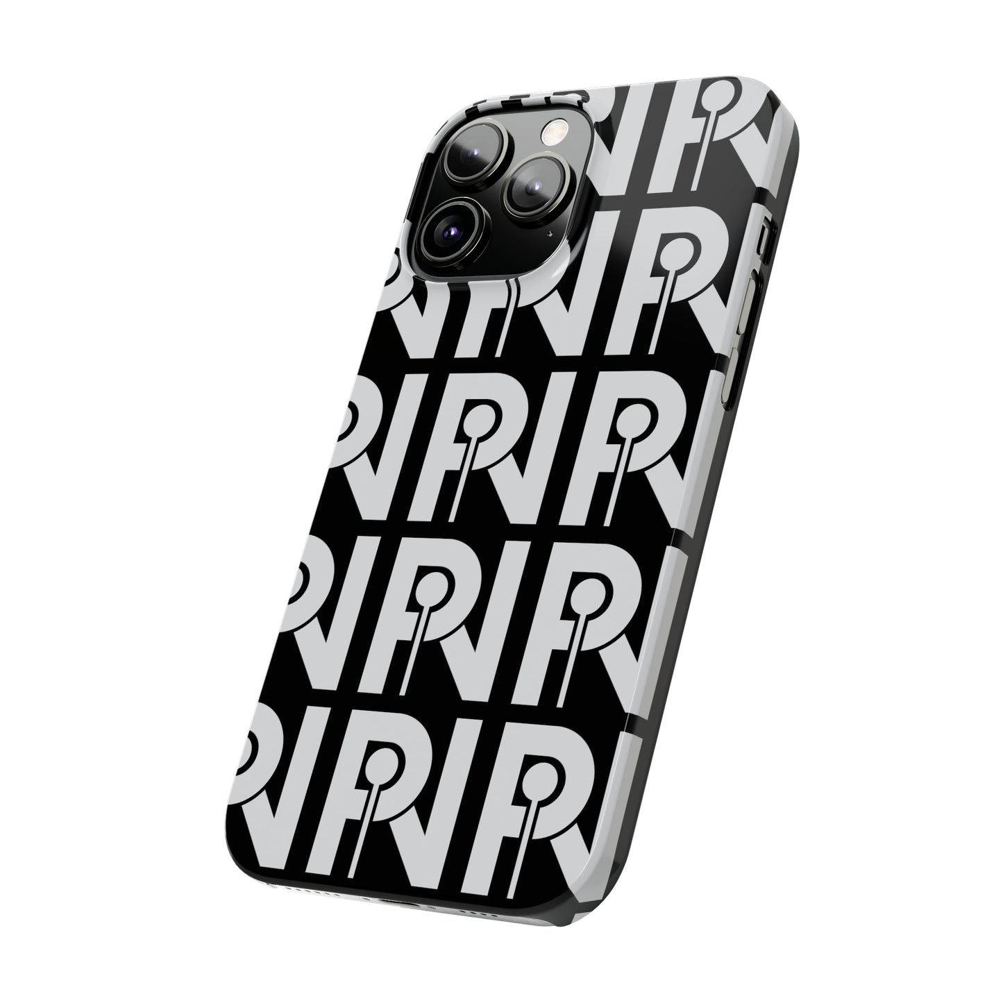 Slim Iphone Phone Case (PIN Logo Black)